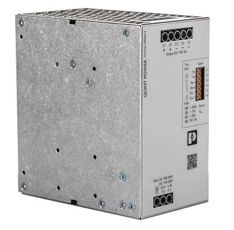 Phoenix Contact QUINT POWER Power Supply DIN Rail Power Supply 264V ac AC/DC Input 110V dc, 4 A Output DC 660 W