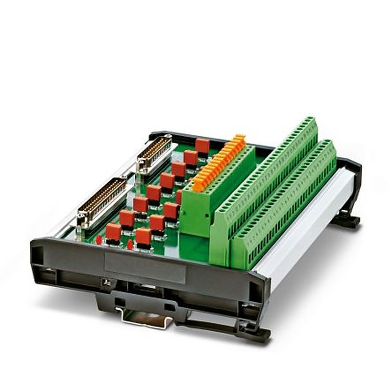 Phoenix Contact VARIOFACE Series 16-Contact Female Interface Module, D-Sub Connector, DIN Rail, 500mA