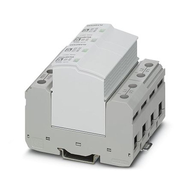 Phoenix Contact 2 Phase Surge Protector, 100 kA, 1.5 kV, DIN Rail