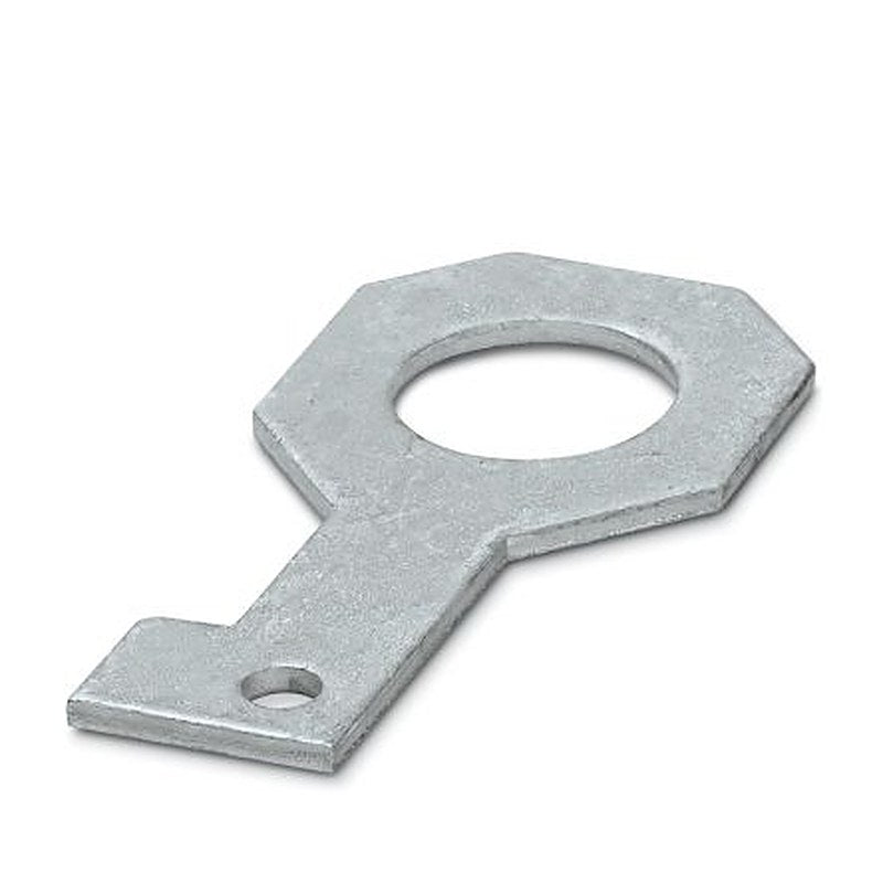 Phoenix Contact Galvanised Steel Cover Plate, 70mm W, 136 mm L for Use with Fixing the FLT-ISG-100-EX