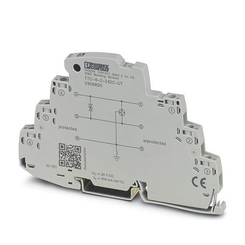 Phoenix Contact Surge Protector, 5 kA, 1 kV, DIN Rail