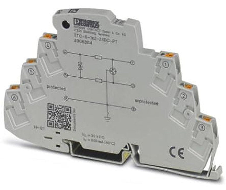 Phoenix Contact Surge Protector, 10 kA, DIN Rail