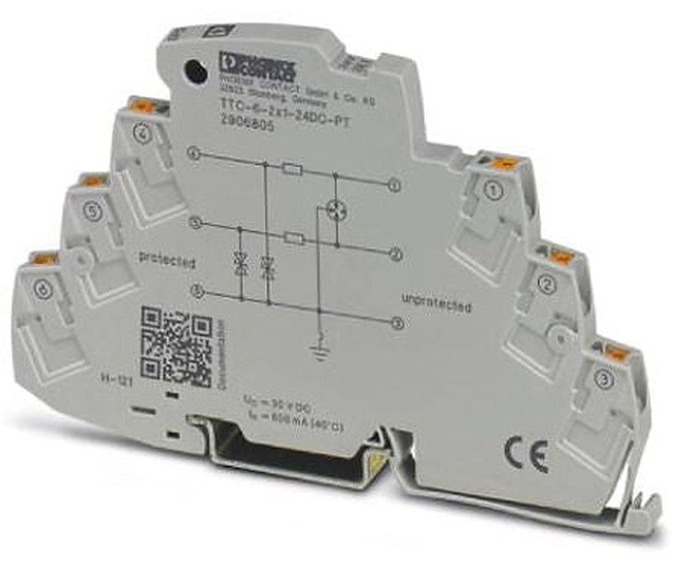 Phoenix Contact Surge Protector, 10 kA, DIN Rail