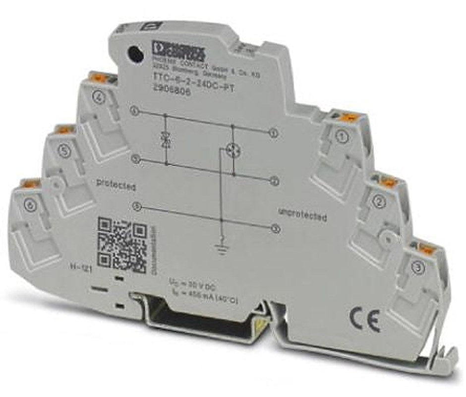 Phoenix Contact Surge Protector, 10 kA, DIN Rail