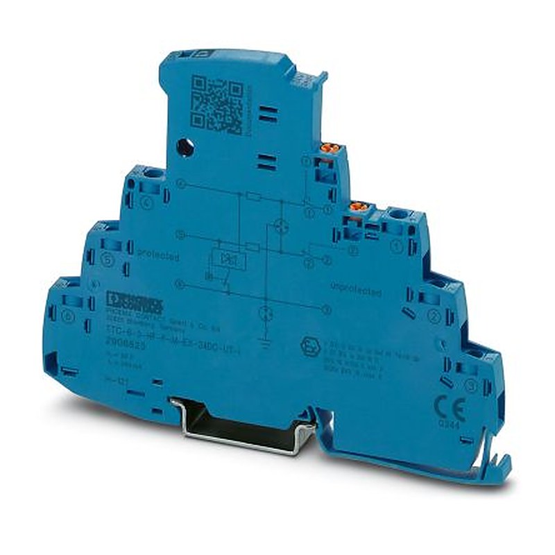 Phoenix Contact Surge Protector, 5 kA, 30 V, DIN Rail