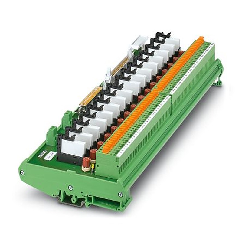 Phoenix Contact 16-Contact Female Interface Module, D-Sub Connector, DIN Rail, 50mA
