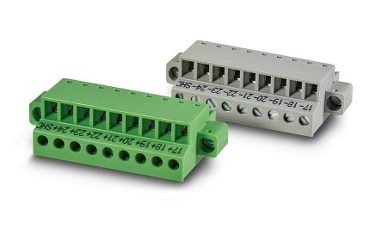 Phoenix Contact VIP/S/FRONT-MC/KIT Series Pluggable Terminal Block, 9 Contact(s)