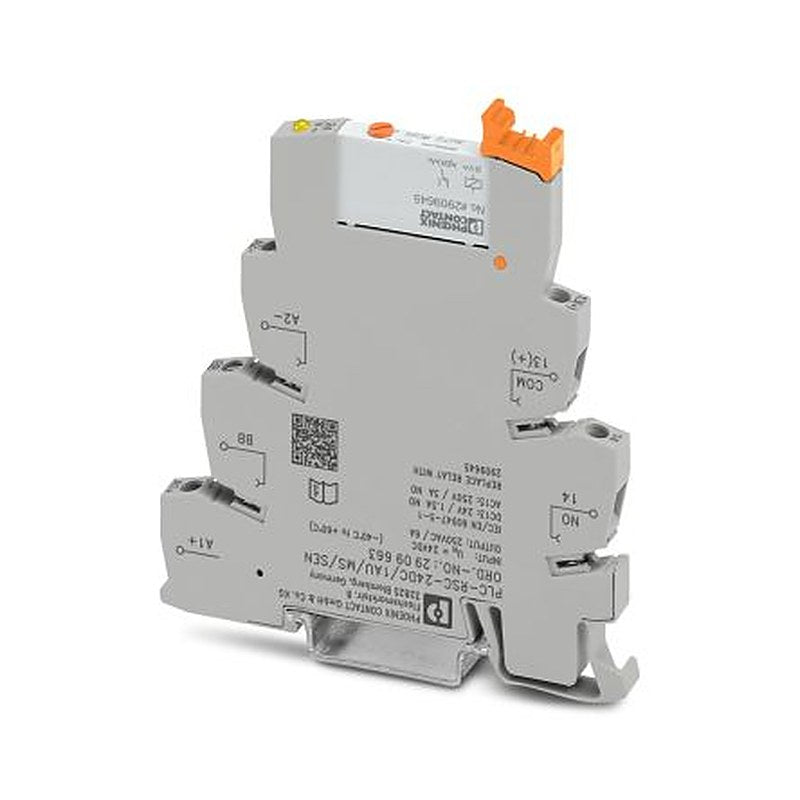 Phoenix Contact PLC-RSC- 24DC/ 1AU/MS/SEN Series Interface Relay, DIN Rail, 24V dc Coil, SPST, 15.3mA