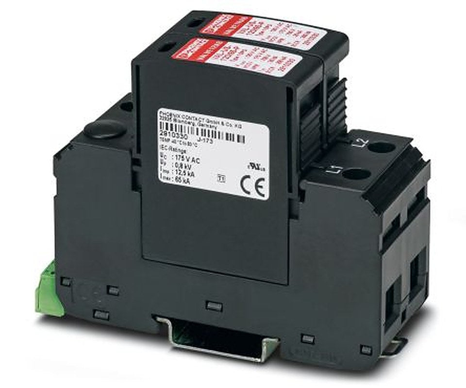Phoenix Contact Surge Suppressor Unit, 65 kA, DIN Rail