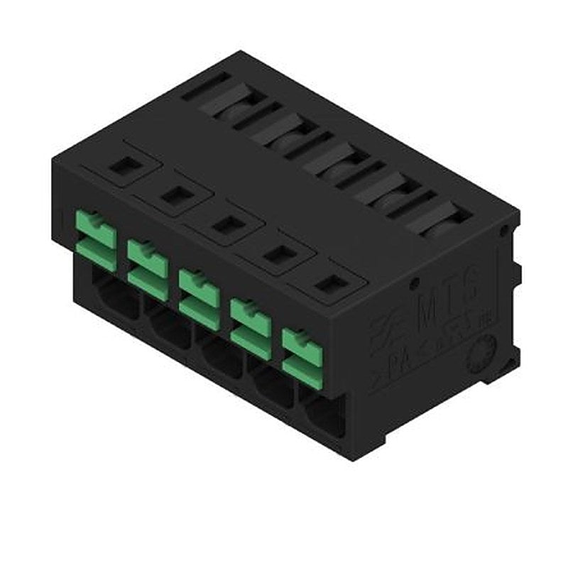 Weidmüller OMNIMATE4.0 Series PCB Terminal, 5-Contact, 5 mm Pitch, PCB, 1 Row