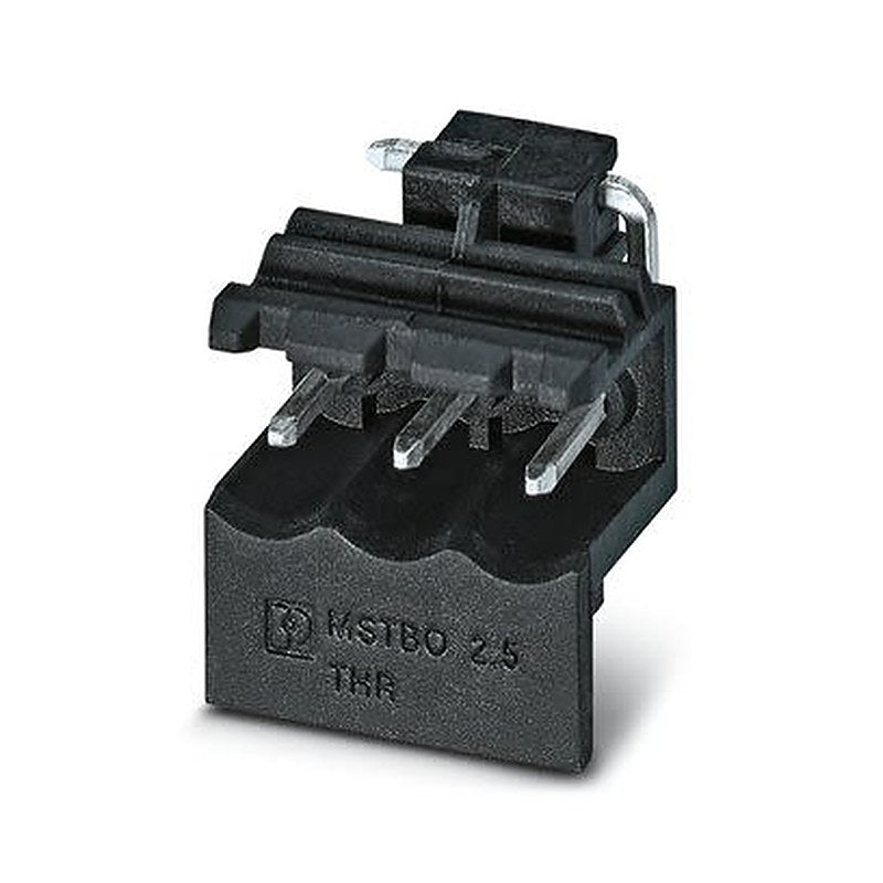 Phoenix Contact MSTBO Series Through Hole PCB Header, 3 Contact(s), 5 mm Pitch, 1 Row, Shrouded