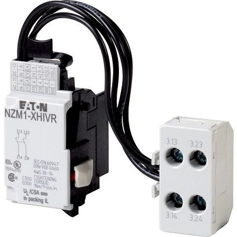 Eaton Auxiliary Contact, 2 Contact, NO, Screw, 292195 NZM1-XHIVR