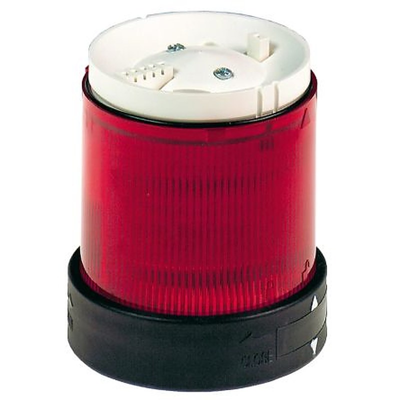 Schneider Electric Harmony XVB Series Red Flashing Effect Beacon Unit, LED, Incandescent Bulb 230V ac, AC, IP65
