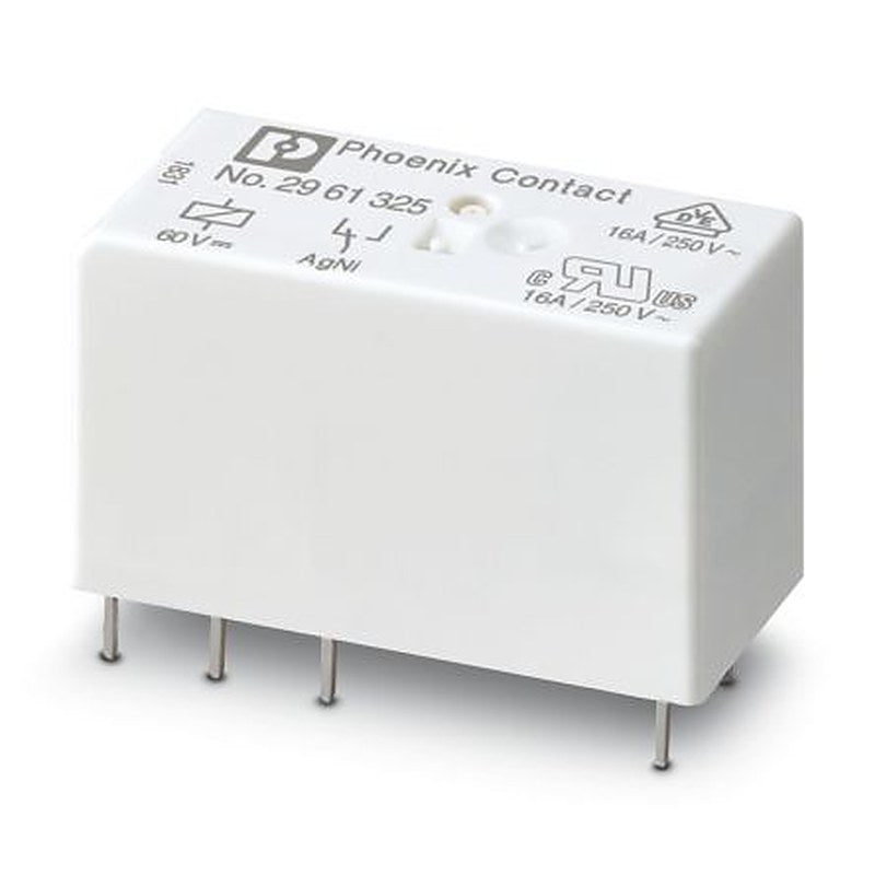 Phoenix Contact DIN Rail Power Relay, 60V dc Coil, 16A Switching Current, 1PDT