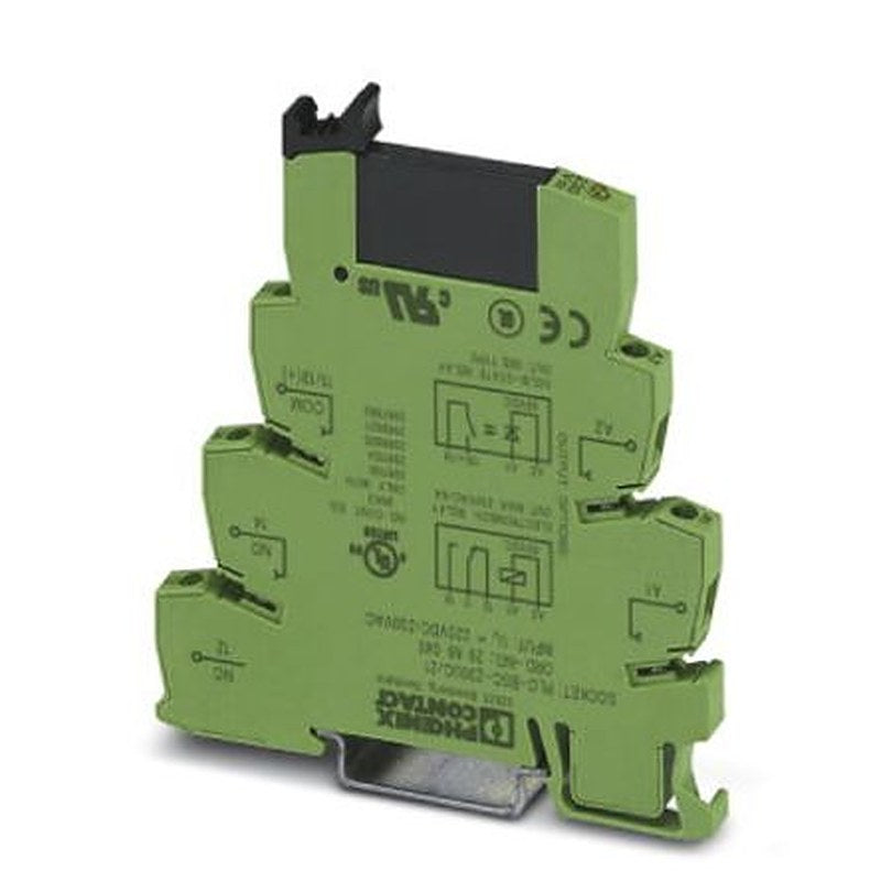 Phoenix Contact PLC-OSC-230UC/24DC/2 Solid State Interface Relay 220 V 3V dc, 33 V dc DIN Rail Screw
