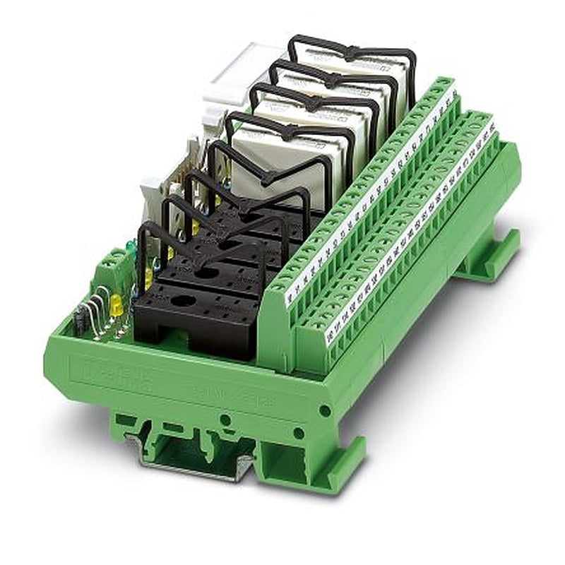 Phoenix Contact UMK-8 RELS/KSR-G24/21-21/PLC Series 16-Contact Female Interface Module, D-Sub Connector, DIN Rail, 50mA