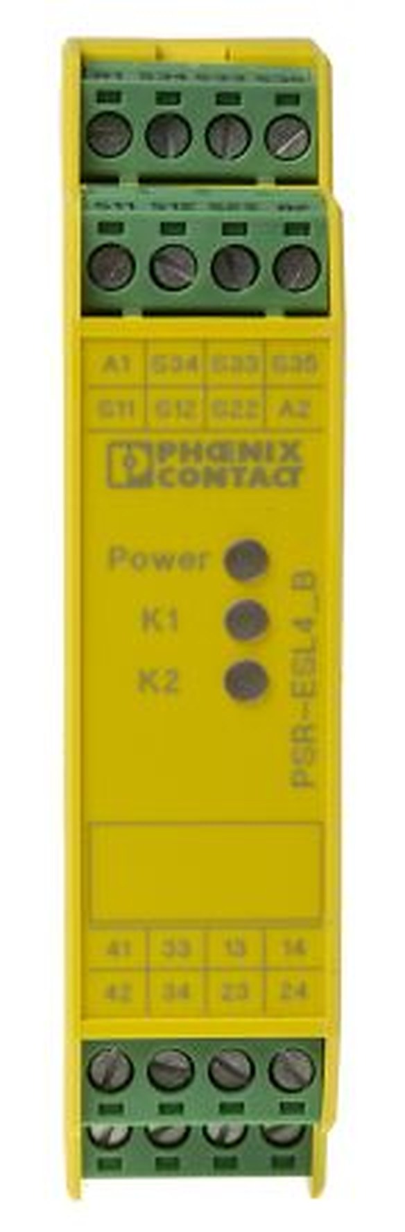 Phoenix Contact PSR-SCP- 24UC/ESL4/3X1/1X2/B, 24V ac/dc Safety Relay, 3 Safety Contacts, 1