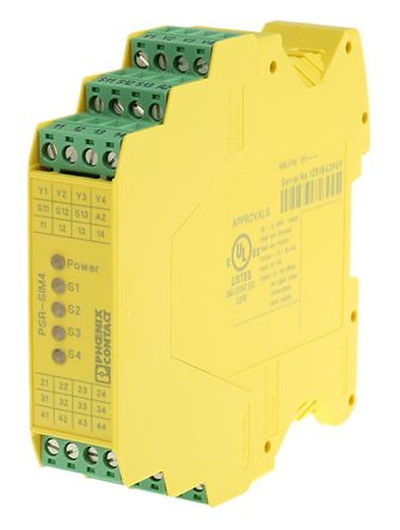 Phoenix Contact PSR-SCP-24DC/SIM4, 24V dc Safety Relay