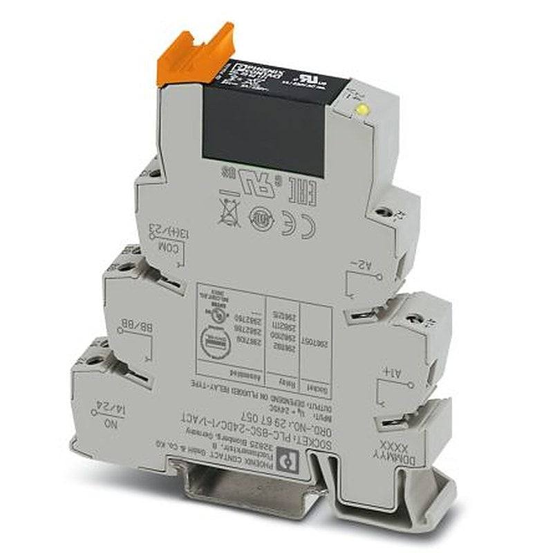 Phoenix Contact PLC-OSC- 24DC/230AC/2/ACT Solid State Relay, Control:28.8V dc DIN Rail Screw