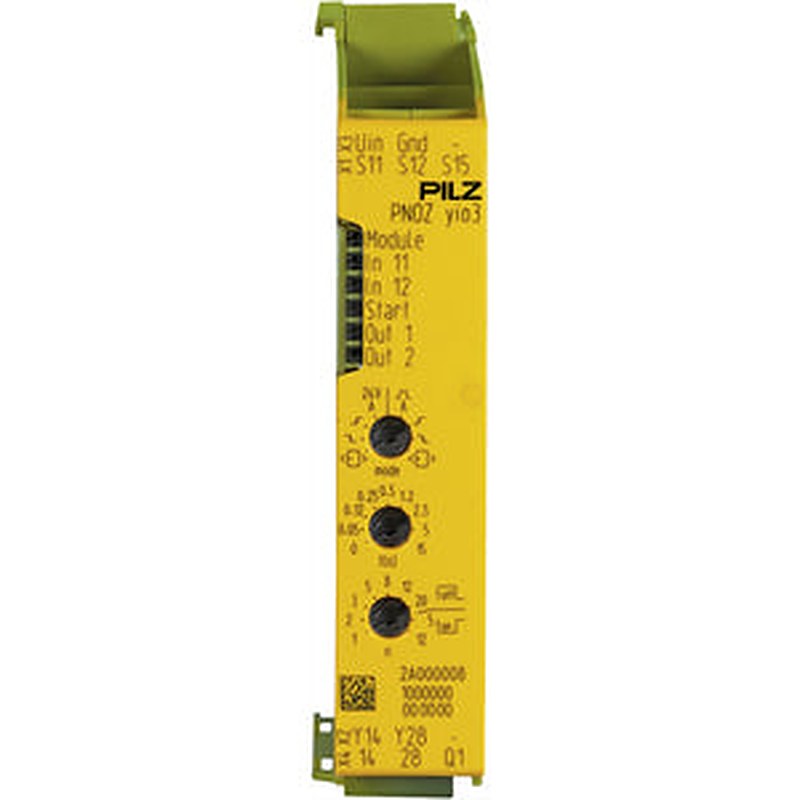 Pilz 2A000008 - PNOZ yio3 2DI 1SO 1SO t