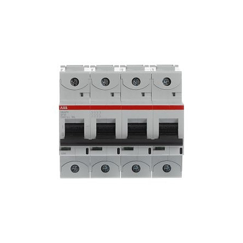 ABB S800PV S800PV Miniature Circuit Breaker, 4-Pole, 16A, Type B, 1500 V dc DC, 5 kA Breaking Capacity