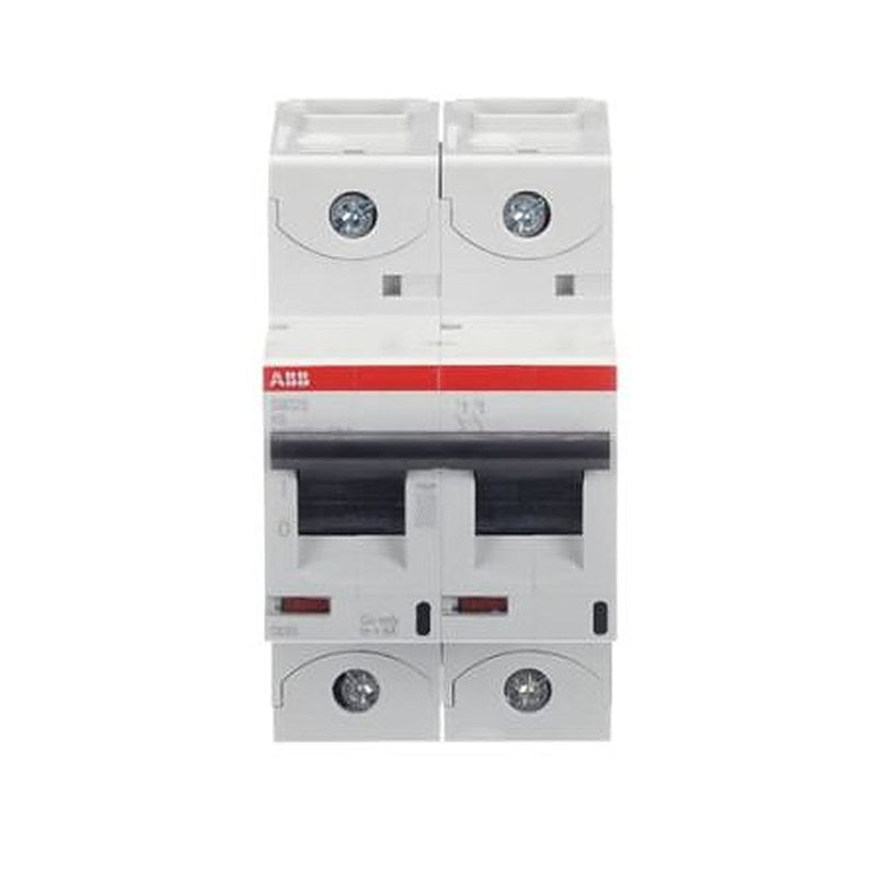 ABB S800S Miniature Circuit Breaker, 2-Pole, 6A, Type K, 240V ac AC, 50 kA Breaking Capacity