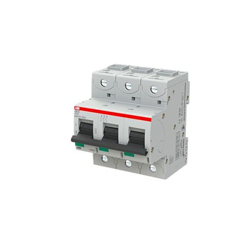 ABB S803S Miniature Circuit Breaker, 3-Pole, 40A, Type KM, 690V ac AC, 50 kA Breaking Capacity