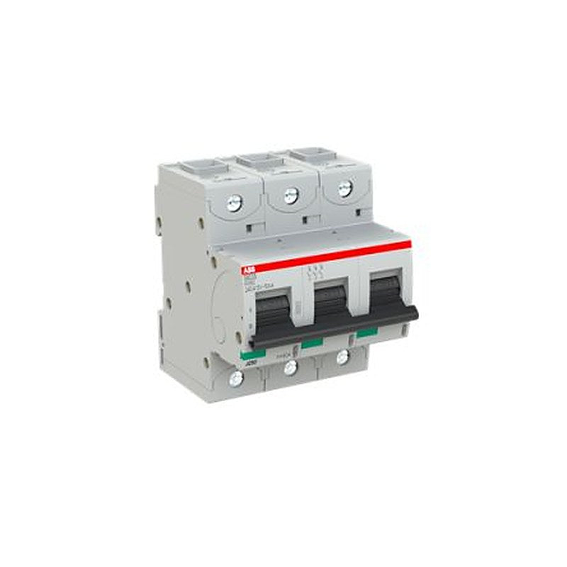 ABB S803S Miniature Circuit Breaker, 3-Pole, 80A, Type KM, 690V ac AC, 50 kA Breaking Capacity