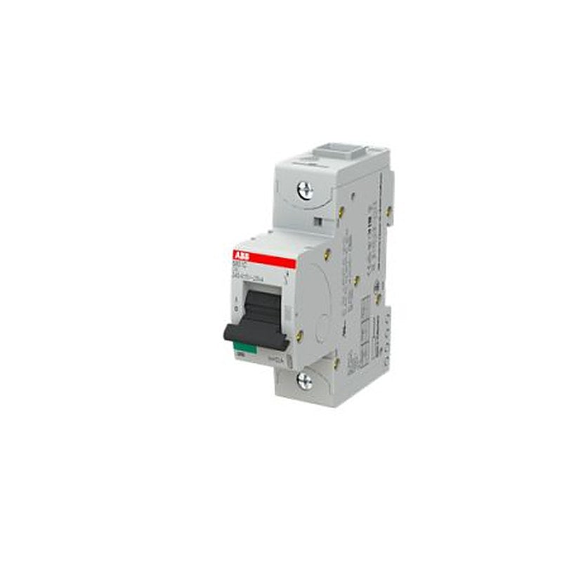 ABB S801C Miniature Circuit Breaker, 1-Pole, 50A, Type C, 400V ac AC, 25 kA Breaking Capacity
