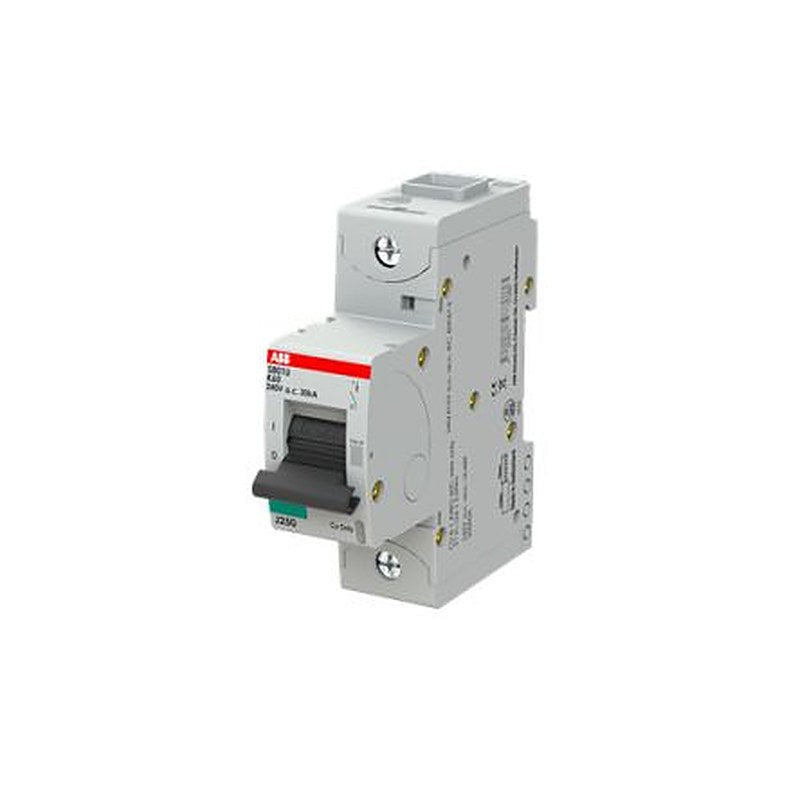 ABB S800U Miniature Circuit Breaker, 1-Pole, 60A, Type K, 240V ac AC, 30 kA Breaking Capacity