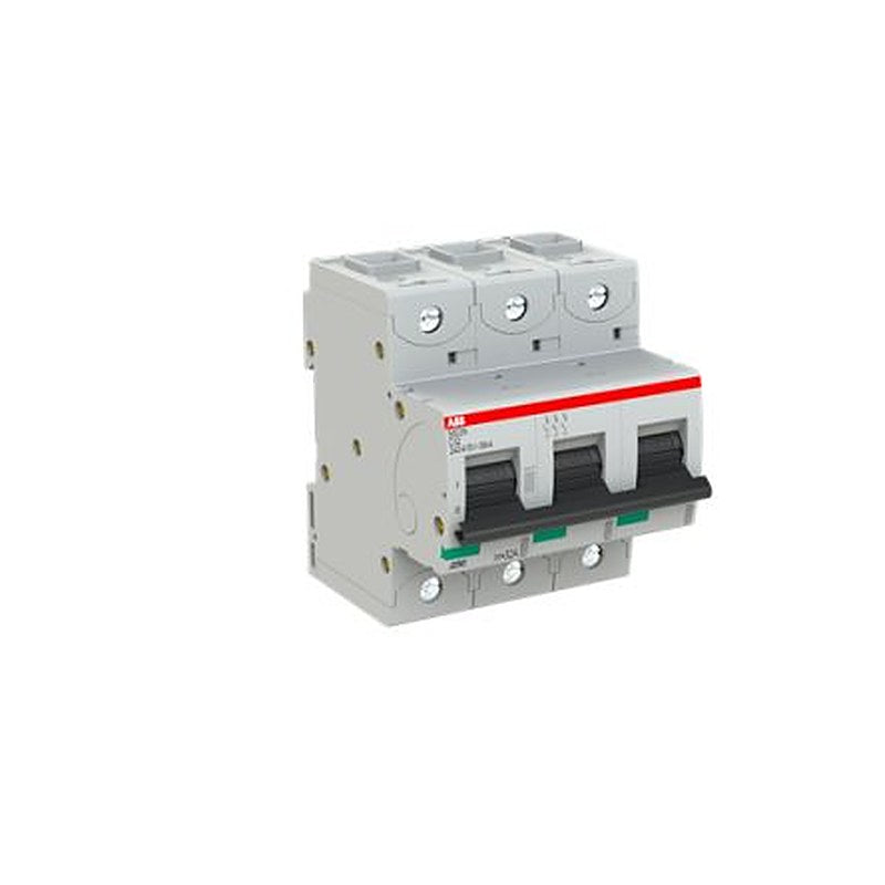 ABB S803N Miniature Circuit Breaker, 3-Pole, 32A, Type C, 690V ac AC, 36 kA Breaking Capacity