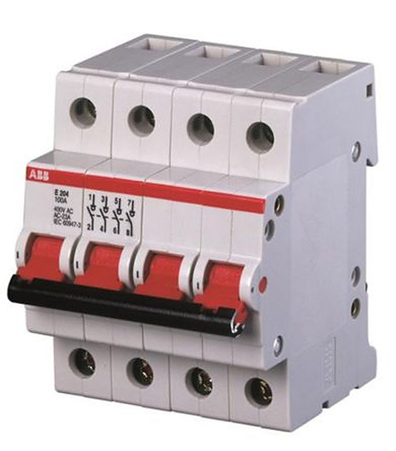 ABB 400V ac DIN Rail Isolator Circuit Trip for use with Commanding Loads