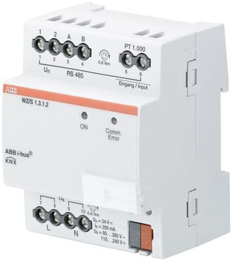 ABB WZ/S1.3.1.2 Series Interface Module for Use with KNX Bus System