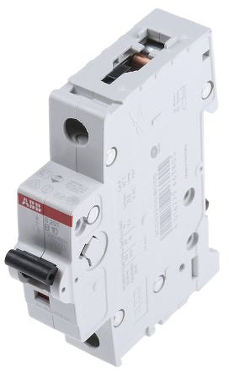 ABB System Pro M Compact System Pro M Compact Miniature Circuit Breaker, 1-Pole, 10A, Type B, 253V ac AC, 72 V dc DC, 6
