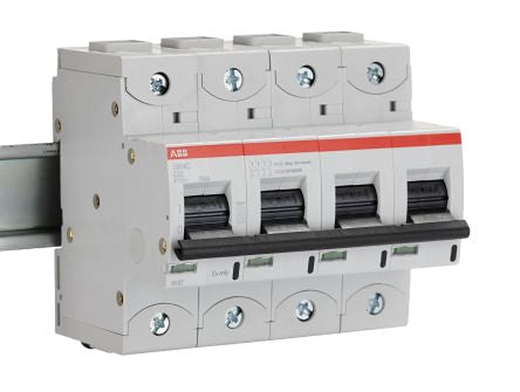 ABB System Pro M Compact S200 Miniature Circuit Breaker, 1-Pole, 2A, Type Z, 253V ac AC, 72 V dc DC, 10 kA Breaking