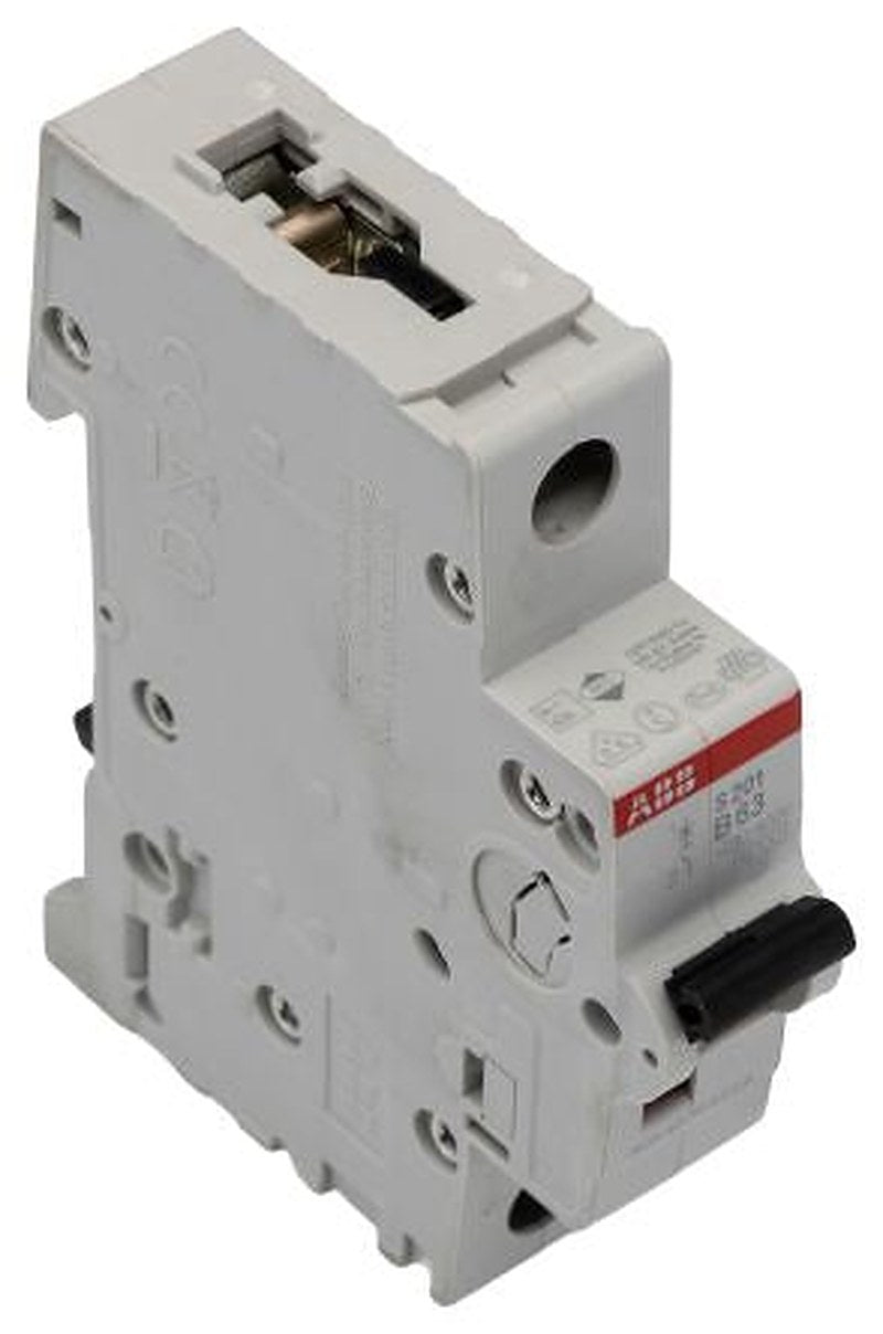 ABB System Pro M Compact S200 Miniature Circuit Breaker, 1-Pole, 63A, Type B, 230V ac AC, 6 kA Breaking Capacity