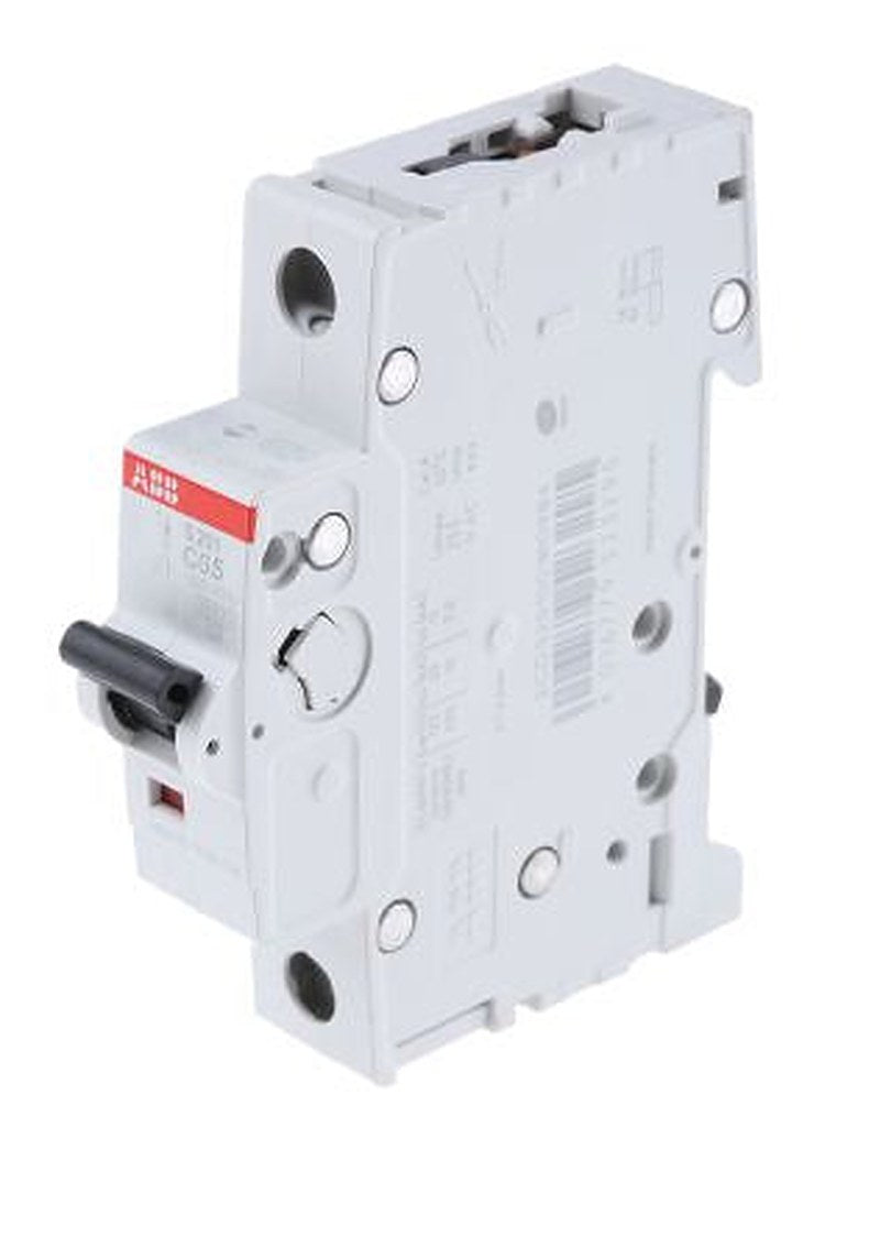 ABB System Pro M Compact System Pro M Compact Miniature Circuit Breaker, 1-Pole, 500mA, Type C, 253V ac AC, 72 V dc DC,