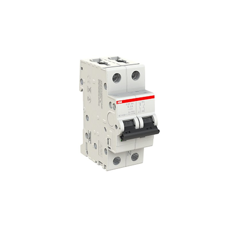 ABB System Pro M Compact S200 Miniature Circuit Breaker, 1-Pole, 4A, Type K, 400V ac AC, 6 kA Breaking Capacity