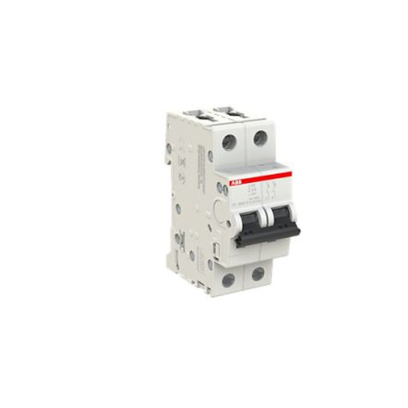 ABB System Pro M Compact S200 Miniature Circuit Breaker, 2-Pole, 4A, Type Z, 400V ac AC, 125 V dc DC, 10 kA Breaking