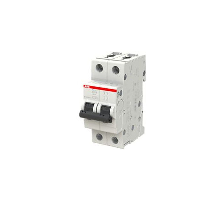 ABB System Pro M Compact S200 Miniature Circuit Breaker, 2-Pole, 50A, Type Z, 400V ac AC, 125 V dc DC, 10 kA Breaking