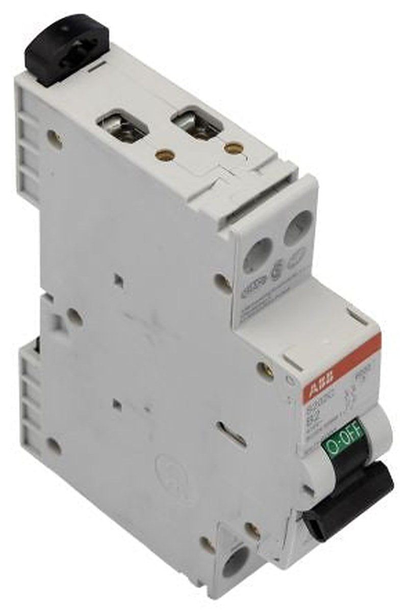 ABB S200C S200C Miniature Circuit Breaker, 2-Pole, 2A, Type B, 415V ac AC, 6 kA Breaking Capacity