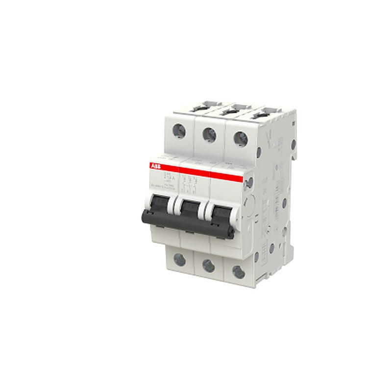 ABB System Pro M Compact S200 Miniature Circuit Breaker, 3-Pole, 1.6A, Type Z, 400V ac AC, 6 kA Breaking Capacity