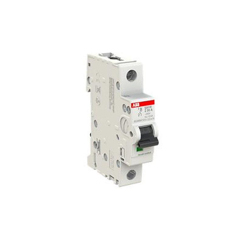 ABB System Pro M Compact S200M Miniature Circuit Breaker, 1-Pole, 40A, Type Z, 400V ac AC, 72 V dc DC, 15 kA Breaking