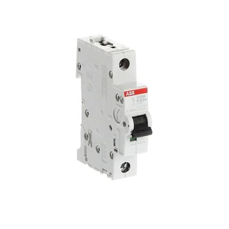 ABB System Pro M Compact S200M Miniature Circuit Breaker, 1-Pole, 63A, Type K, 400V ac AC, 72 V dc DC, 15 kA Breaking