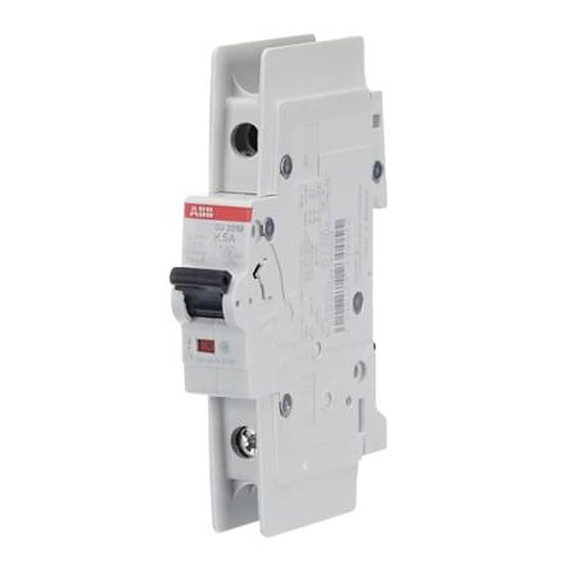 ABB SU200 M Miniature Circuit Breaker, 1-Pole, 5A, Type K, 277V ac AC, 48 V dc DC, 15 kA Breaking Capacity