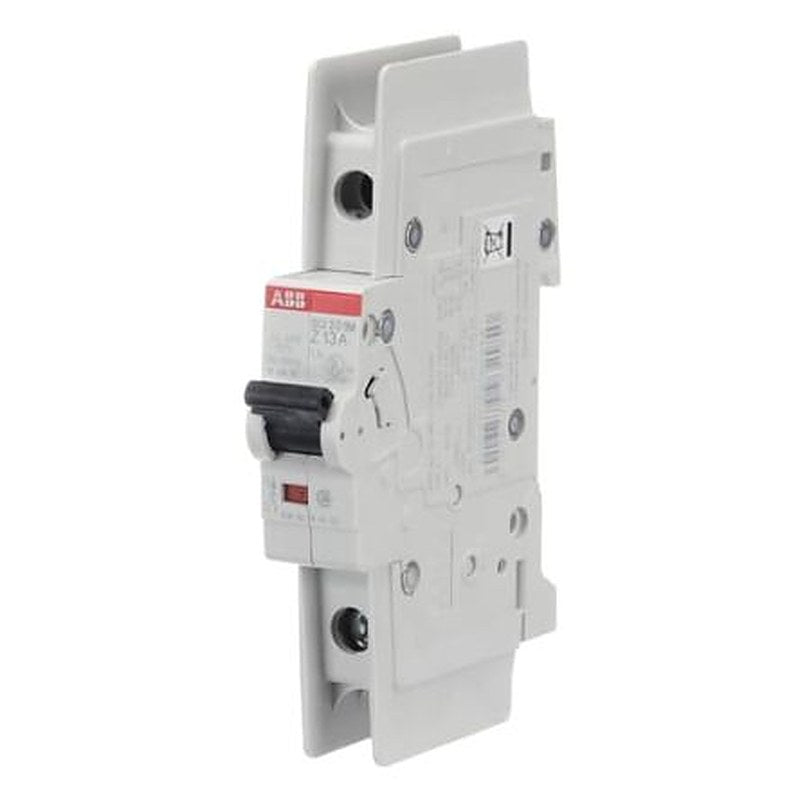 ABB SU200 M Miniature Circuit Breaker, 1-Pole, 13A, Type Z, 277V ac AC, 48 V dc DC, 15 kA Breaking Capacity