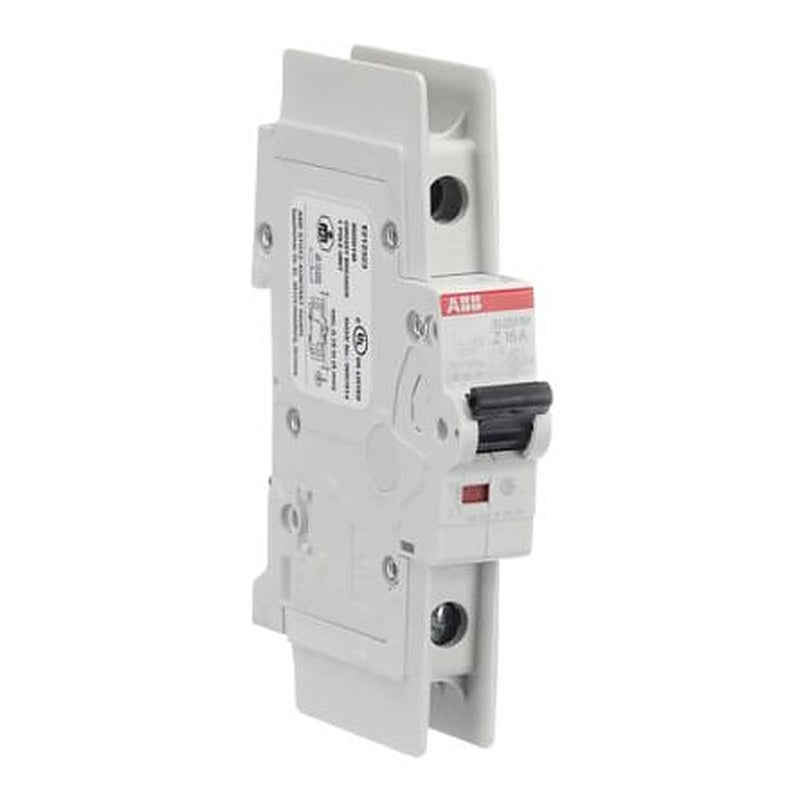 ABB SU200 M Miniature Circuit Breaker, 1-Pole, 16A, Type Z, 277V ac AC, 48 V dc DC, 15 kA Breaking Capacity