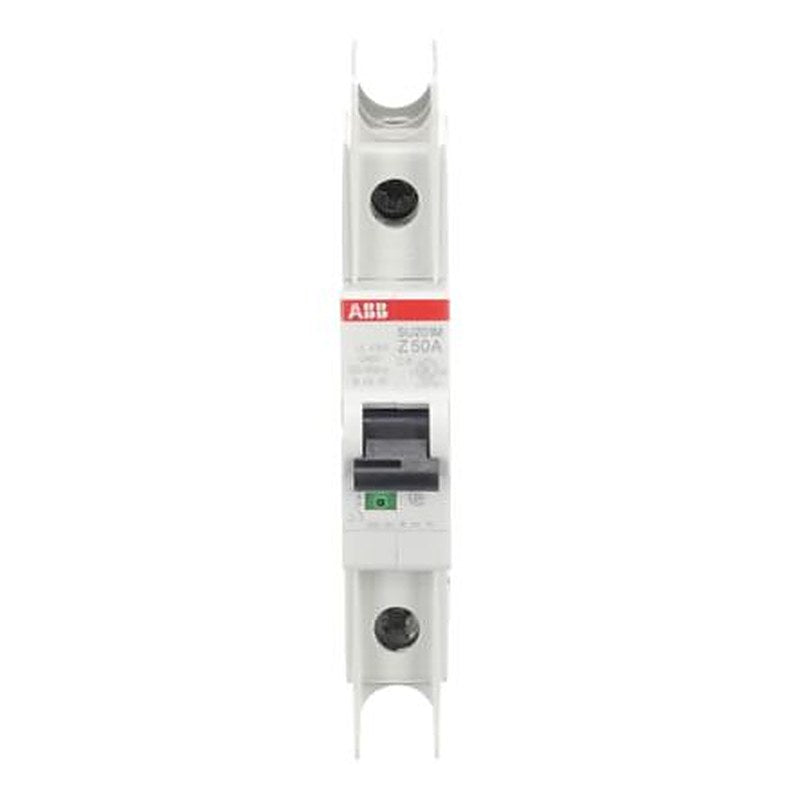 ABB SU200 M Miniature Circuit Breaker, 1-Pole, 50A, Type Z, 240V ac AC, 48 V dc DC, 15 kA Breaking Capacity