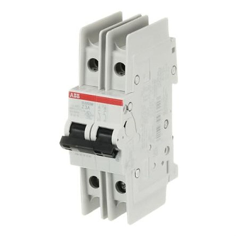ABB SU200 M Miniature Circuit Breaker, 2-Pole, 3A, Type Z, 440V ac AC, 96 V dc DC, 15 kA Breaking Capacity