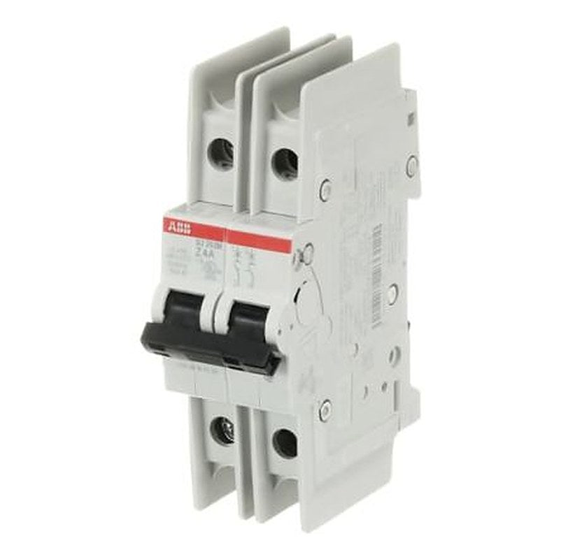 ABB SU200 M Miniature Circuit Breaker, 2-Pole, 4A, Type Z, 440V ac AC, 96 V dc DC, 15 kA Breaking Capacity